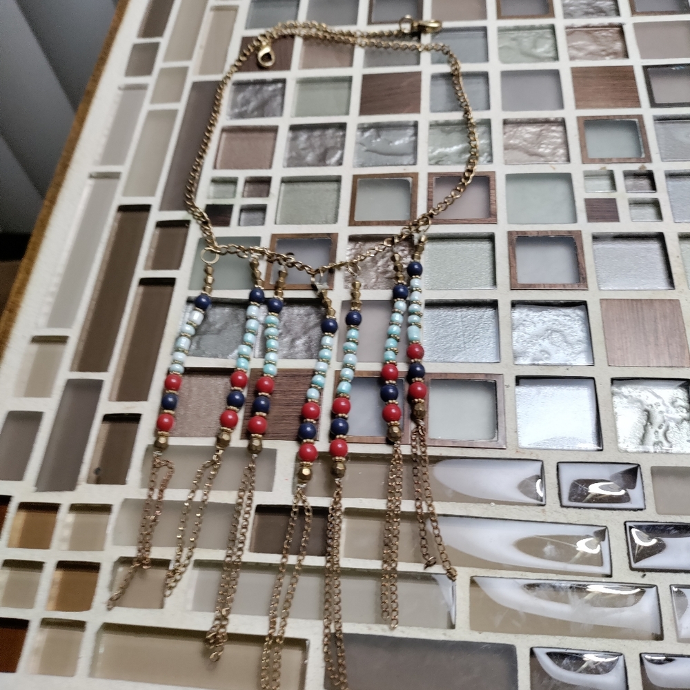 Vintage 7 Strand necklace